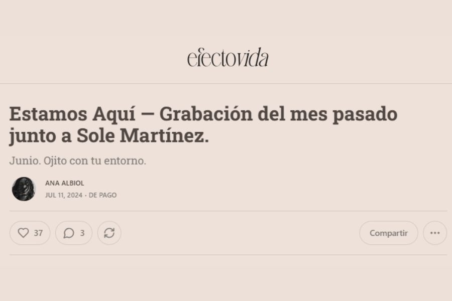 Creando entorno para la membresía privada de Ana Albiol.