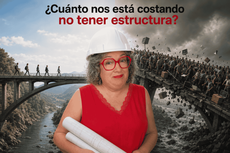 El coste invisible de la falta de estructura en las empresas tecnológicas